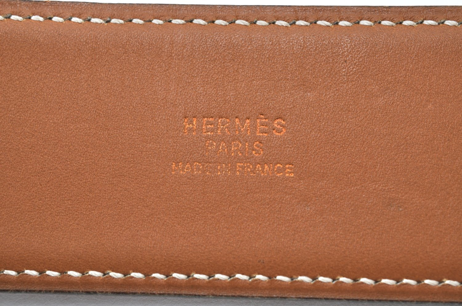 Authentic HERMES Collier De Chien Leather Belt Size 65cm 24.6-26