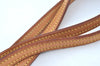 Authentic Louis Vuitton Leather Shoulder Strap Beige 46.9" LV K9578