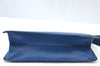 Authentic Louis Vuitton Epi Trousse Crete Clutch Bag Blue M48405 LV Junk K9579