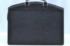 Authentic Louis Vuitton Epi Riviera Hand Bag Black M48182 LV Junk K9580