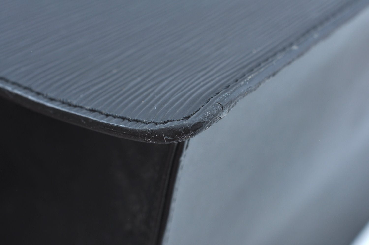 Authentic Louis Vuitton Epi Riviera Hand Bag Black M48182 LV Junk K9580