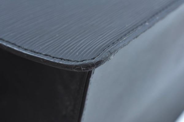 Authentic Louis Vuitton Epi Riviera Hand Bag Black M48182 LV Junk K9580