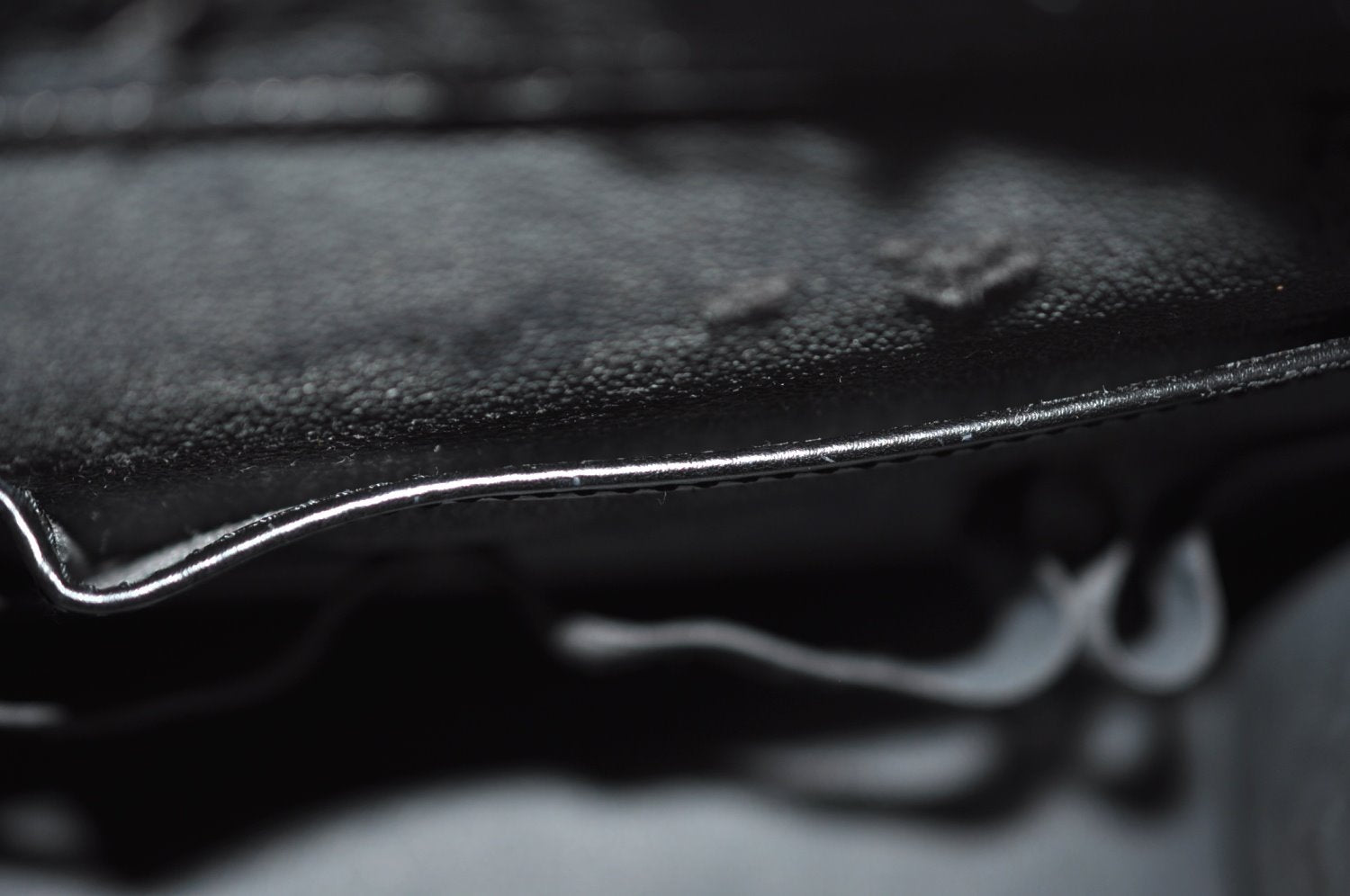 Authentic Louis Vuitton Epi Riviera Hand Bag Black M48182 LV Junk K9580