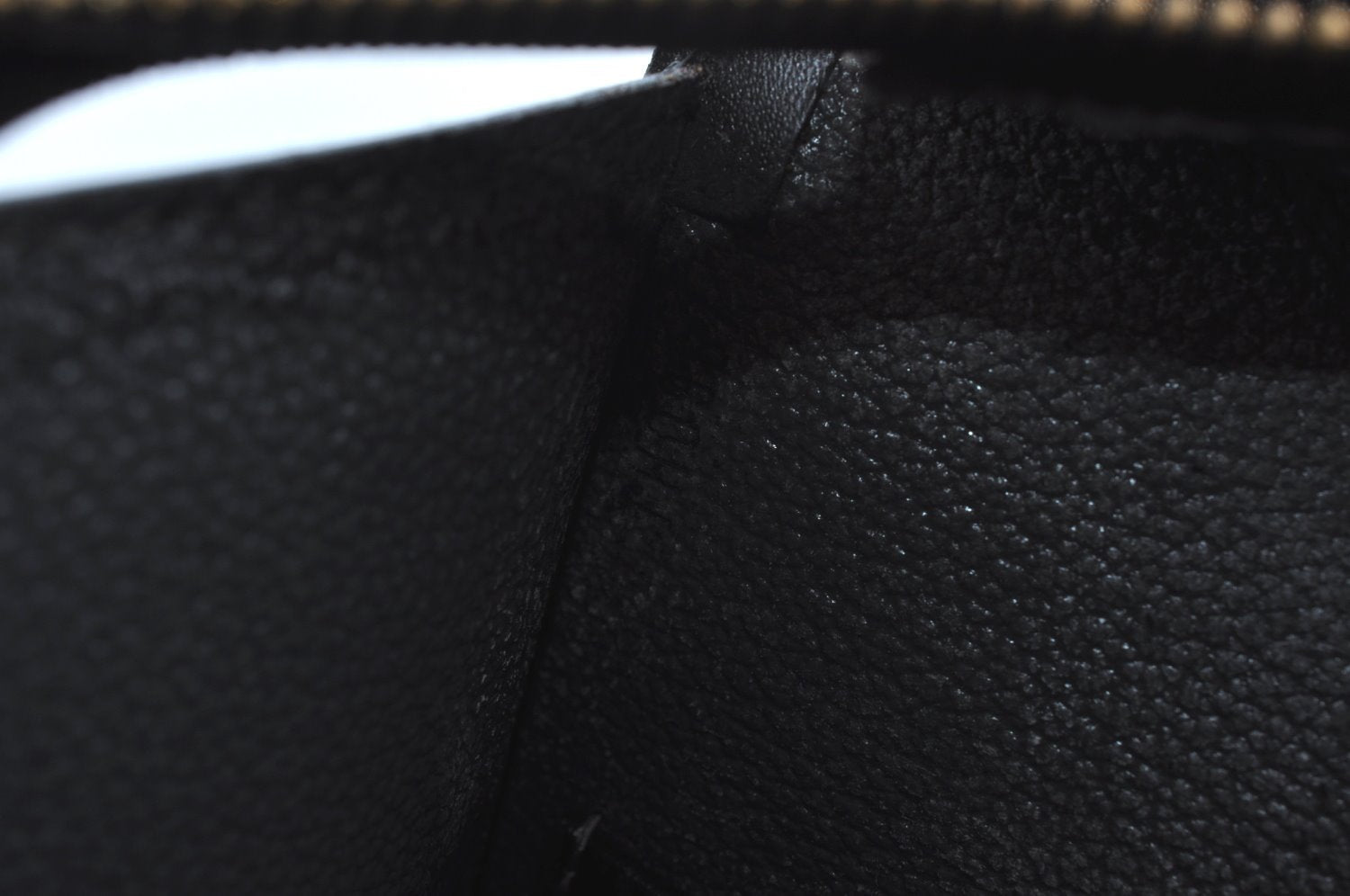 Authentic Louis Vuitton Epi Riviera Hand Bag Black M48182 LV Junk K9580