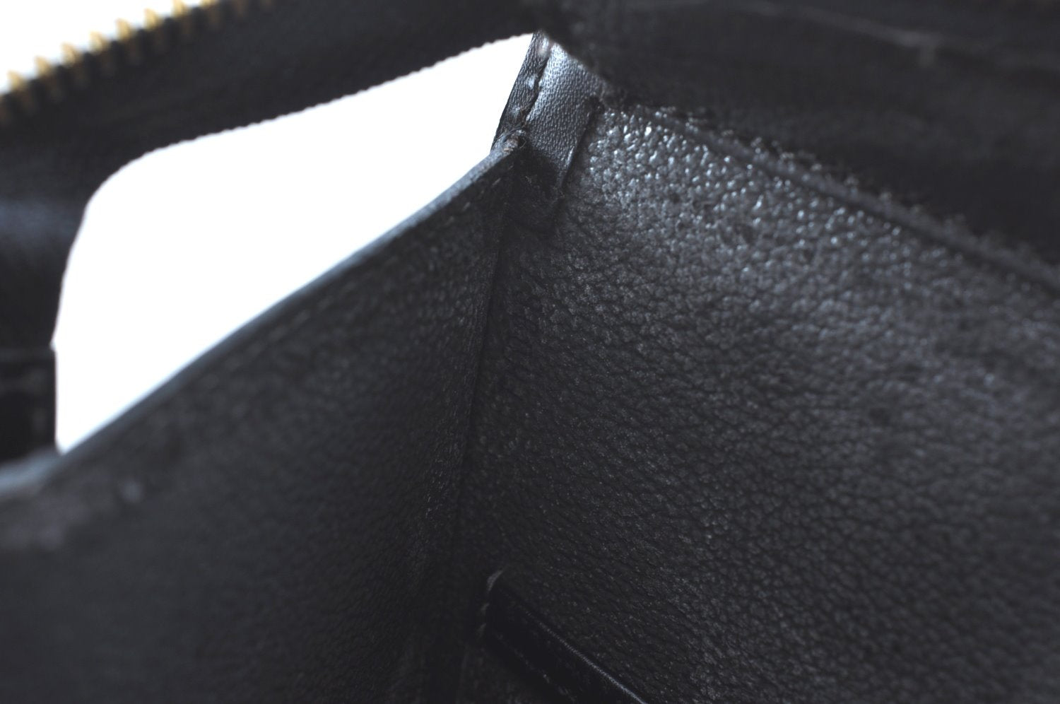 Authentic Louis Vuitton Epi Riviera Hand Bag Black M48182 LV Junk K9580