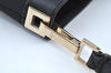 Authentic GUCCI Shoulder Bag GG Canvas Leather 0014231 Black Junk K9583