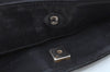 Authentic GUCCI Shoulder Bag GG Canvas Leather 0014231 Black Junk K9583