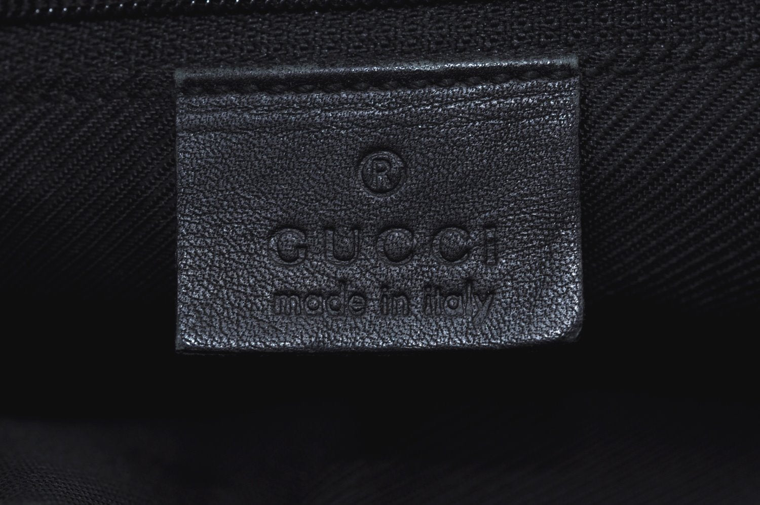Authentic GUCCI Shoulder Bag GG Canvas Leather 0014231 Black Junk K9583