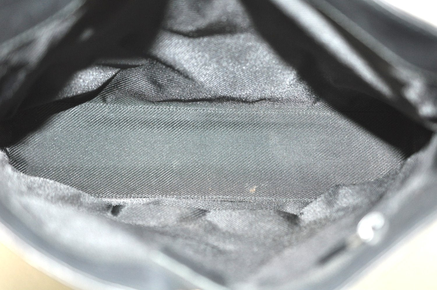 Authentic GUCCI Shoulder Bag GG Canvas Leather 0014231 Black Junk K9583