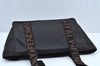 Authentic FENDI Shoulder Bag Nylon Black K9587