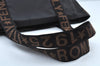 Authentic FENDI Shoulder Bag Nylon Black K9587