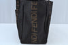 Authentic FENDI Shoulder Bag Nylon Black K9588