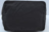 Authentic FENDI Shoulder Bag Nylon Purse Black K9592