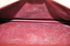 Authentic Cartier Must de Cartier Leather Shoulder Cross Bag Bordeaux Red K9598