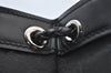 Authentic GUCCI Hand Bag GG Canvas Leather 109143 Black K9600