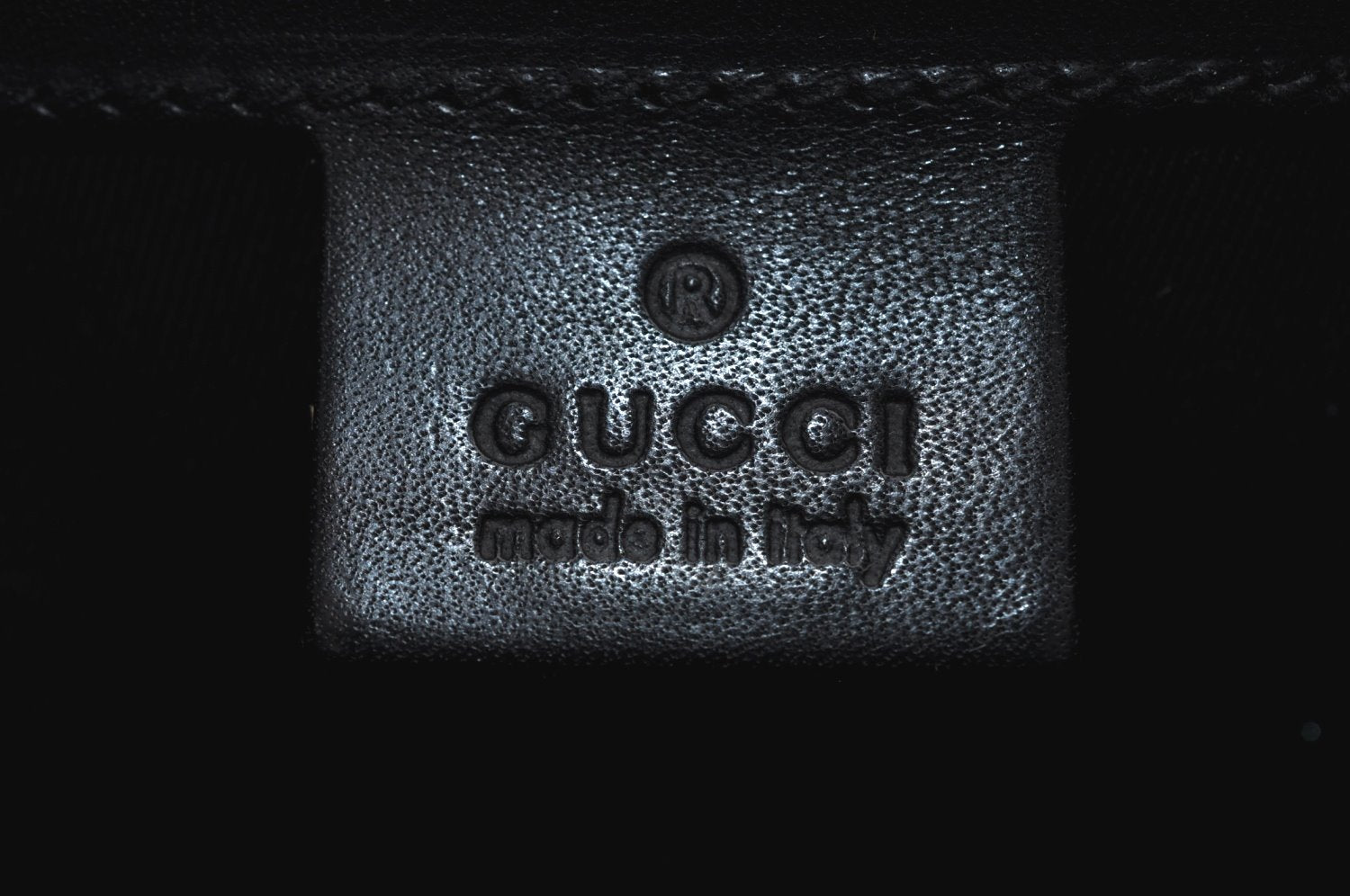 Authentic GUCCI Hand Bag GG Canvas Leather 109143 Black K9600