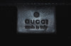 Authentic GUCCI Hand Bag GG Canvas Leather 109143 Black K9600