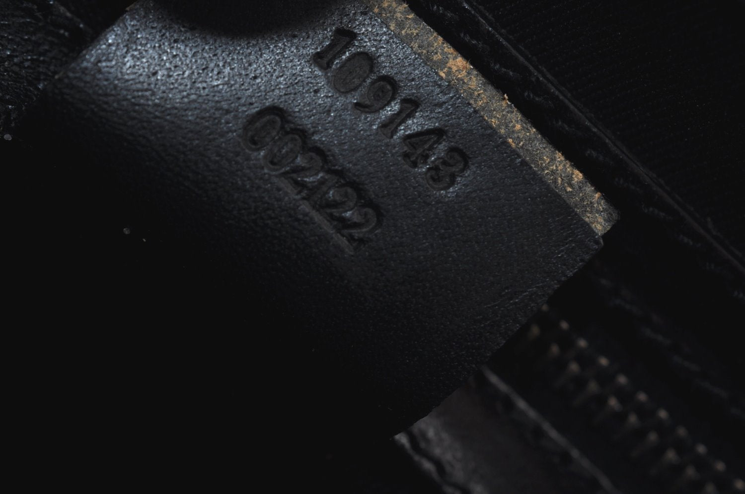 Authentic GUCCI Hand Bag GG Canvas Leather 109143 Black K9600