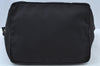 Authentic FENDI Shoulder Bag Nylon Black K9606