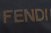 Authentic FENDI Shoulder Bag Nylon Black K9606