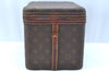 Auth Louis Vuitton Monogram Train Case Cosmetics Vanity Bag M23570 LV Junk K9607