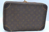 Auth Louis Vuitton Monogram Train Case Cosmetics Vanity Bag M23570 LV Junk K9607