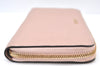 Authentic FURLA Vintage Long wallet Leather Pink Beige Junk Box K9612