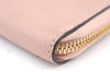 Authentic FURLA Vintage Long wallet Leather Pink Beige Junk Box K9612