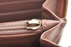 Authentic FURLA Vintage Long wallet Leather Pink Beige Junk Box K9612
