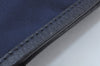 Authentic BALLY Nylon Shoulder Cross Body Bag Navy Blue K9624