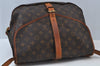 Authentic Louis Vuitton Monogram Saumur 35 Shoulder Cross Bag M42254 LV K9631