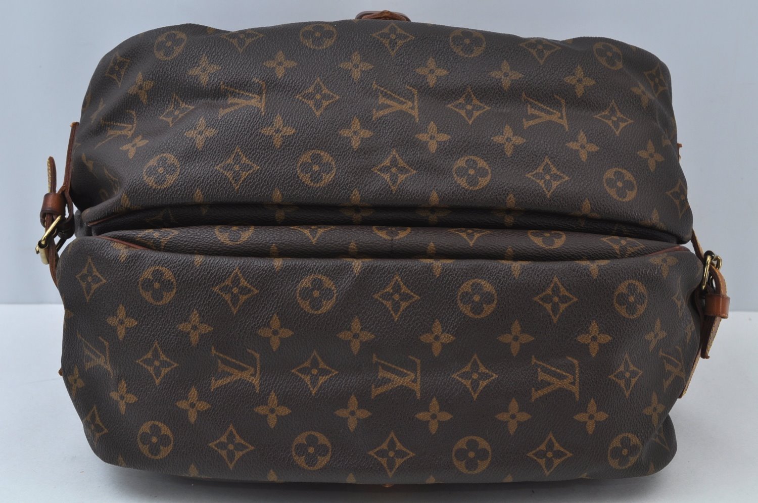 Authentic Louis Vuitton Monogram Saumur 35 Shoulder Cross Bag M42254 LV K9631