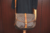 Authentic Louis Vuitton Monogram Saumur 35 Shoulder Cross Bag M42254 LV K9631