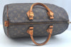 Authentic Louis Vuitton Monogram Speedy 35 Hand Boston Bag M41524 LV K9632