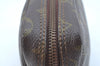 Auth Louis Vuitton Monogram Trousse Toilette 18 Clutch Hand Bag Old Model K9633