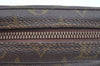 Auth Louis Vuitton Monogram Trousse Toilette 18 Clutch Hand Bag Old Model K9633