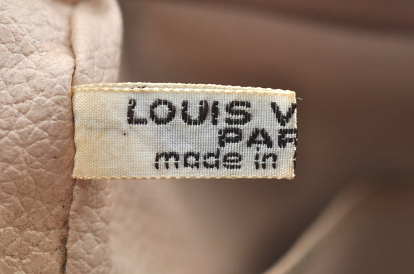 Auth Louis Vuitton Monogram Trousse Toilette 18 Clutch Hand Bag Old Model K9633