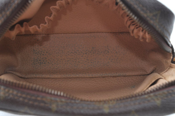 Auth Louis Vuitton Monogram Trousse Toilette 18 Clutch Hand Bag Old Model K9633