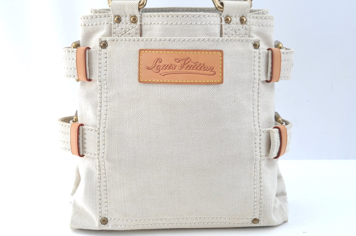 Authentic Louis Vuitton Cruise Line Globe Shopper PM Tote Bag M95115 Red K9636