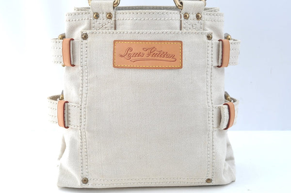 Authentic Louis Vuitton Cruise Line Globe Shopper PM Tote Bag M95115 Red K9636