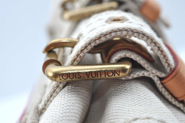 Authentic Louis Vuitton Cruise Line Globe Shopper PM Tote Bag M95115 Red K9636