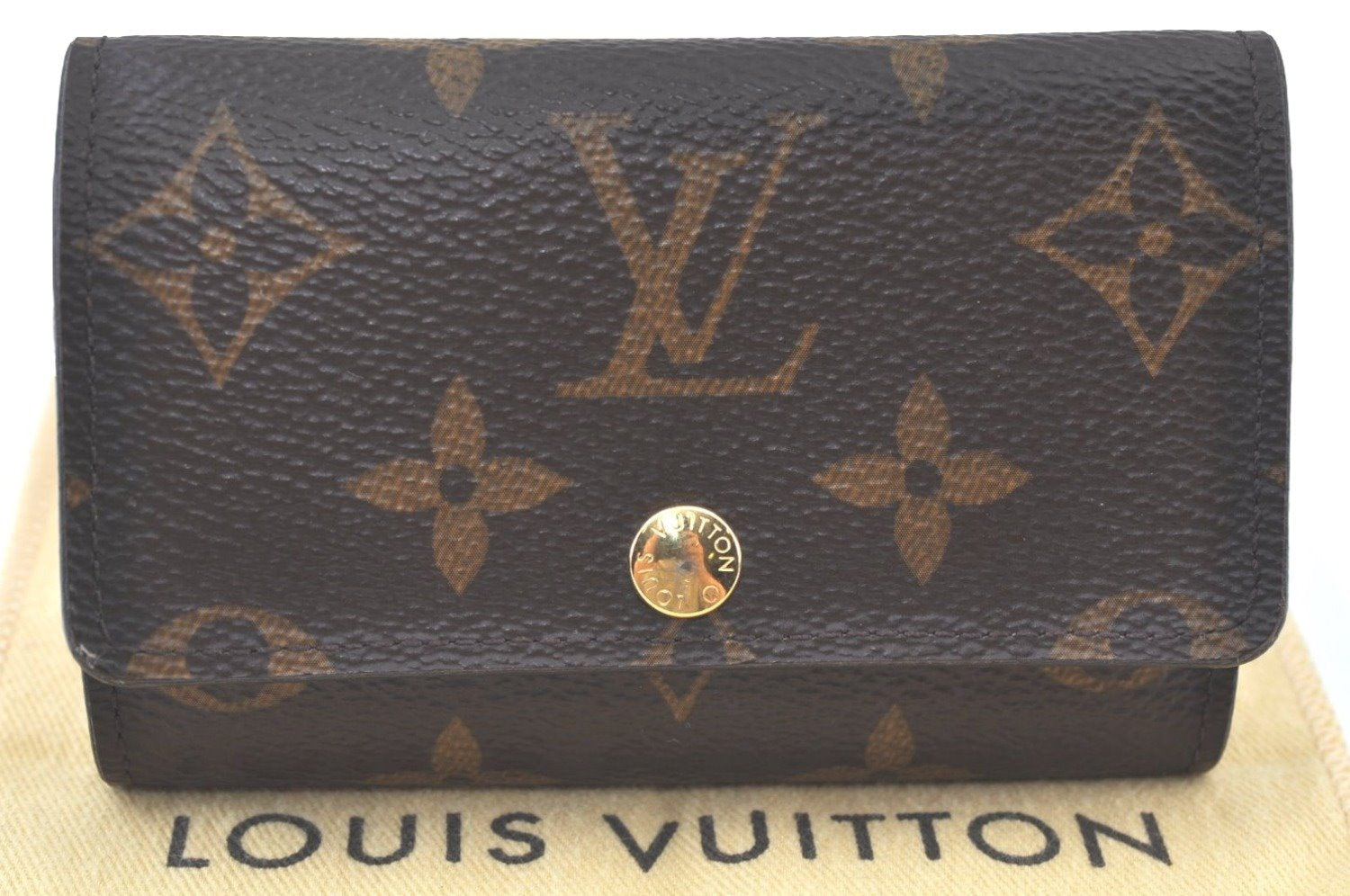 Authentic Louis Vuitton Monogram Multicles 6 Six Hooks Key Case M62630 LV K9641