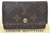 Authentic Louis Vuitton Monogram Multicles 6 Six Hooks Key Case M62630 LV K9641