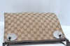 Authentic GUCCI Shoulder Cross Bag GG Canvas Leather 120841 Brown K9642