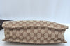 Authentic GUCCI Shoulder Cross Bag GG Canvas Leather 120841 Brown K9642