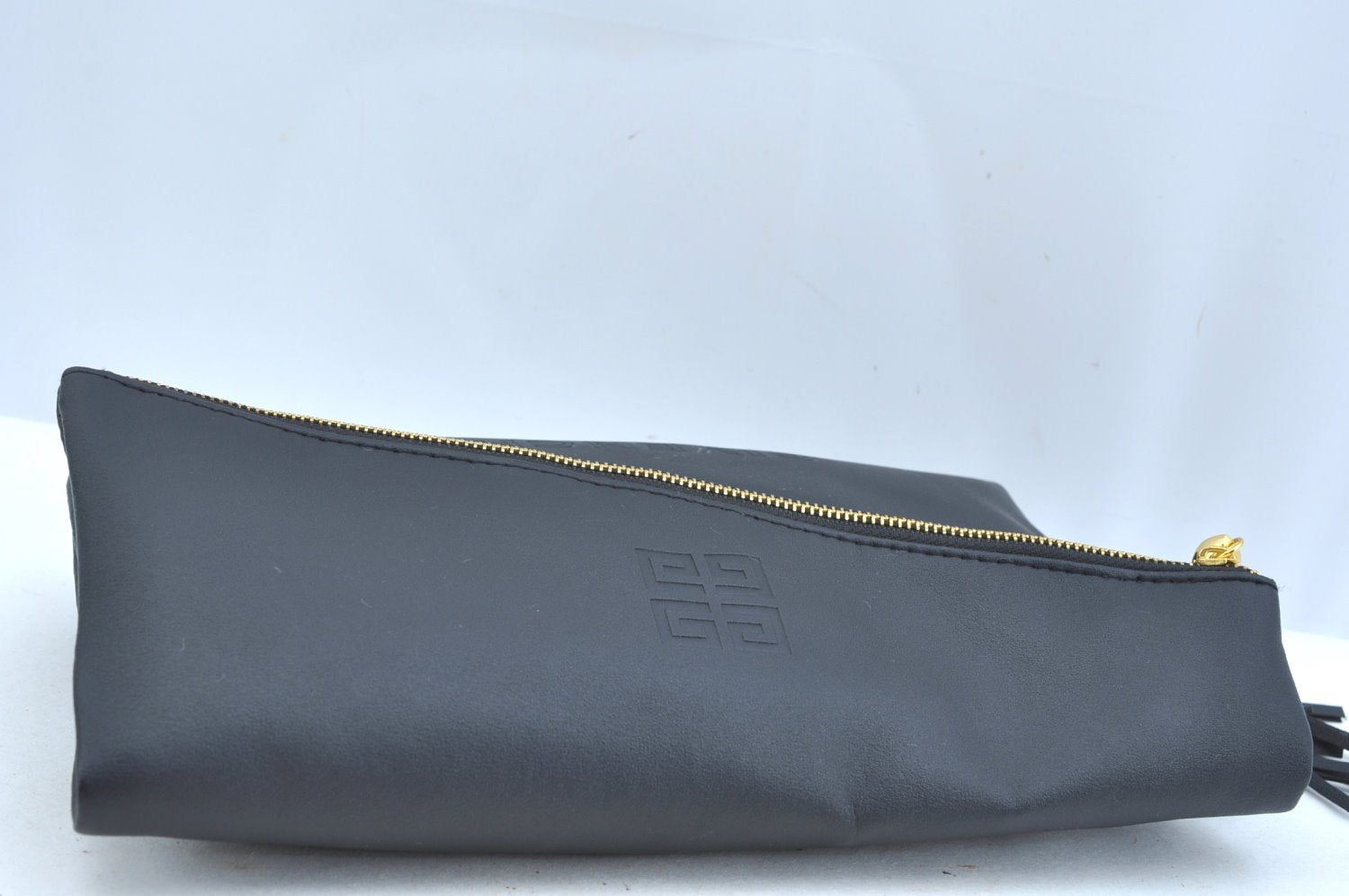 Authentic GIVENCHY PVC Shoulder Cross Body Bag Black K9643