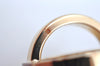 Auth HERMES Scarf Ring Cosmos Bijouterie Fantaisie Circle Design Gold Box K9655