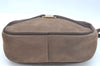 Authentic Salvatore Ferragamo Vara Shoulder Cross Bag Leather Brown K9656