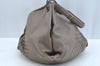 Authentic BOTTEGA VENETA Leather Shoulder Bag Brown K9657