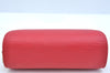Authentic Louis Vuitton Epi Dauphine Cosmetic Pouch Red M48447 LV K9658